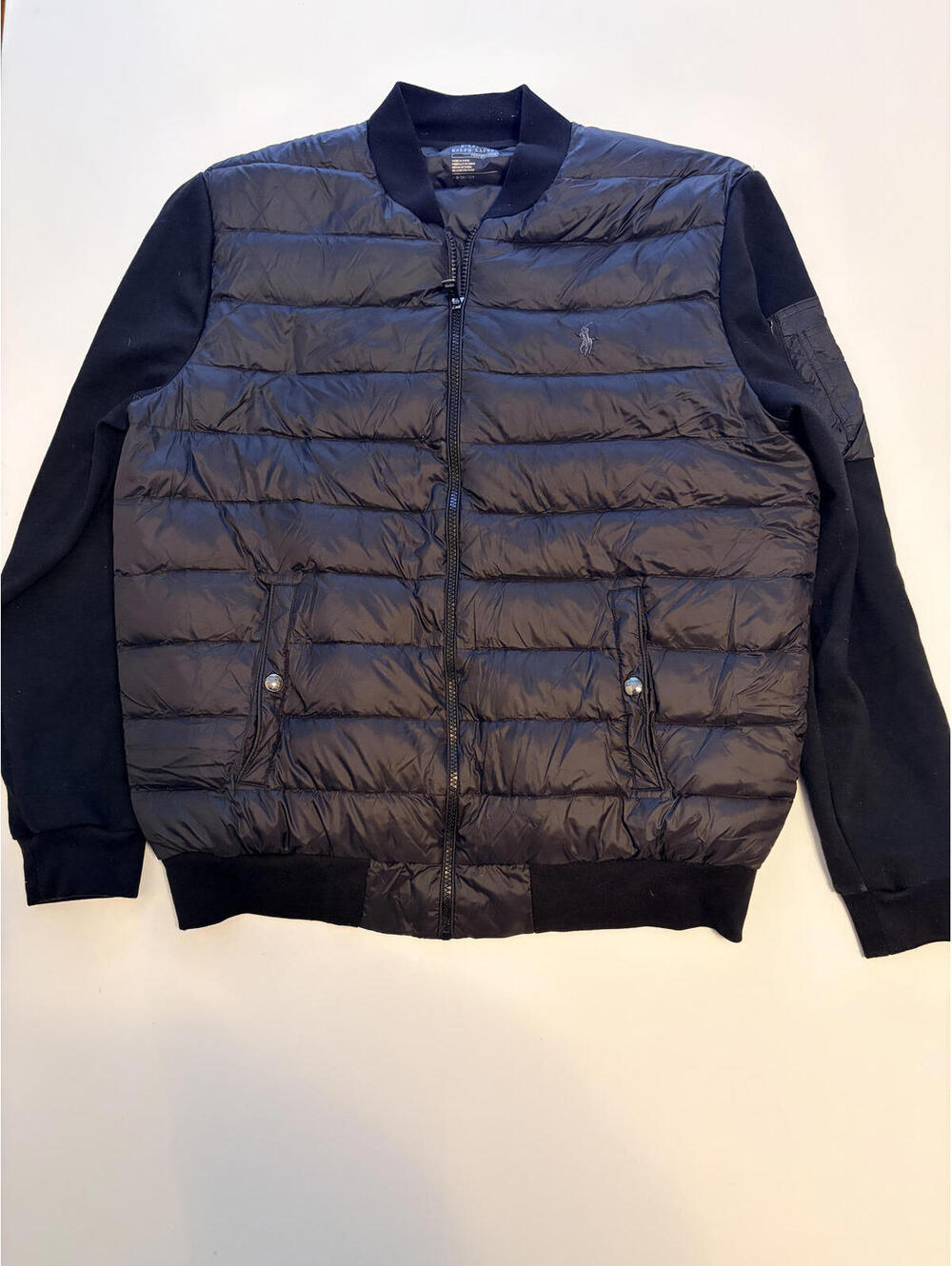 Polo Ralph Lauren Hybrid Quilted Down Bomber Jacket (Size L)